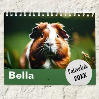 Your Guinea Pig Photos Monthly Calendar