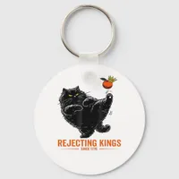 Rejecting Kings Since 1776 Patriotic USA Flag Keychain