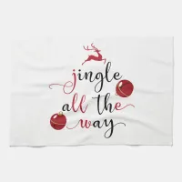 jingle all the way towel