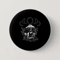 Aesthetic Goblincore And Cottagecore Mushroom Mini Button