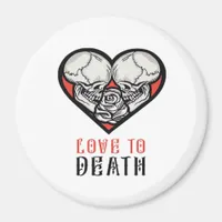 Aesthetic Valentines Till Death Do Us Part Magnet
