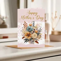 Modern Script Mother’s Day Pink Scripture Photo Card