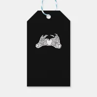 Skeleton Heart Hands - Light Gift Tags