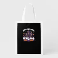 Eat Drink And Be Scary Classic Funny Retro Grocery Bag