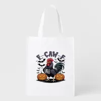 F Caw F Humor Crow Gothic Funny Style Grocery Bag