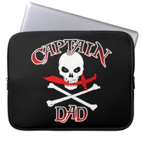 Captain Dad Laptop Sleeve