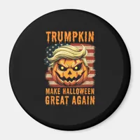 Trumpkin Halloween Pumpkin Make Halloween Great Ag Magnet
