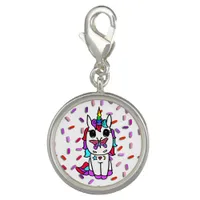 Unicorn with Butterfly on Nose Candy Sprinkles Charm