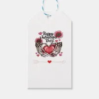 Skeleton Hands Valentines Day Classic Style Gift Tags