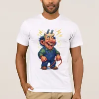 Electrician Troll – Shocking Humor for Power Lover T-Shirt