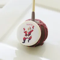 Santa Jumping For Joy | Kids Christmas Cake Pops