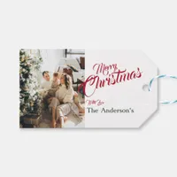 Merry Christmas Gift Tag Personalized Gift Tags