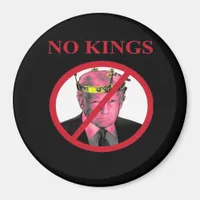 No Kings Anti Creative Graphic Style Magnet