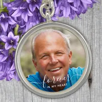 Forever Custom Photo Wedding Bouquet Memorial Charm