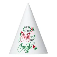 dont get your tinsel in a tangle Christmas Party Hat