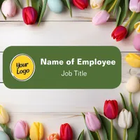 Multi Color Employee Magnetic Or Safety Pin Name Tag