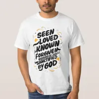 Divine Embrace: A Message of Faith and Redemption T-Shirt