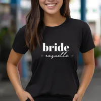 Bride Bachelorette Party Personalized T-Shirt