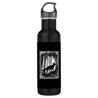 In Forest Cottagecore Goblincore Forestcore Aesthe Stainless Steel Water Bottle