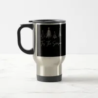 Tis The Season Christmas Retro Classic Travel Mug