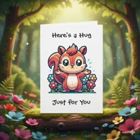 Here's a Hug, Just for You | Friendship & Support Card