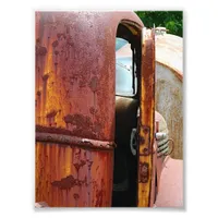 Different View of an Old Truck Photo Print