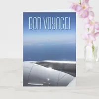 Travel Wanderlust Window Seat Bon Voyage Card