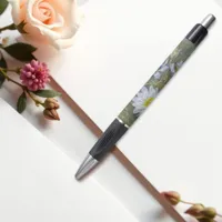 Ellis Rowan Blue White Water Lily Flowers Pen