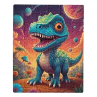 Magical World of Dino Delights Jigsaw Puzzle