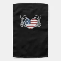 American Flag Heart Classic Design