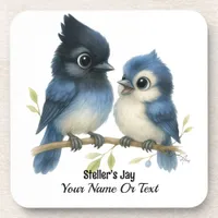 Sassy Steller's Jay Beverage Coaster