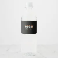 Little Boo Crew Minimal Clean Water Bottle Label