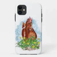 Life is Better with Chickens iPhone 11 Case