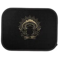 Frog & Minimalism Cottage  Aesthetic Goblincore Car Floor Mat