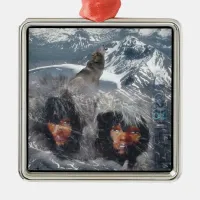 Native Spirit in Alaska Metal Ornament