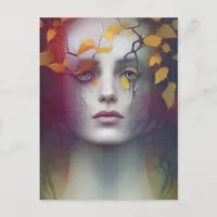 Lady of Nature Postcard