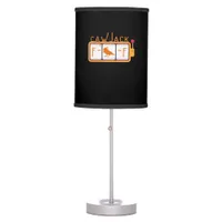 F-Caw-F Jackpot Retro Graphic Table Lamp