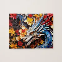 Dragon in Mosaic Design Jigsaw Puzzle