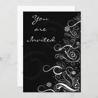 elegant Holiday party Invitation