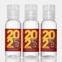 Red Gold Year of the Snake 2025 Hand Sanitizer