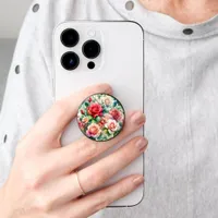 Whimsical Rose Pattern PopSocket