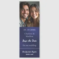 Wedding Save the Date photo quote sage green Bookmarks