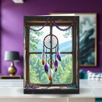 Dreamcatcher in Window | Thinking About You Card