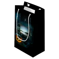 Spooky Halloween Santa Monica Pier Small Gift Bag