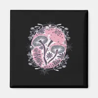 Mushroom Whimsigoth Art Design Classic Magnet