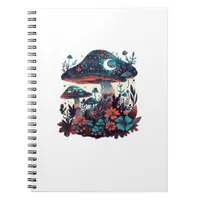 Cottagecore And Aesthetic Goblincore Mushroom Fair Notebook