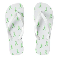 Lyme Disease Awareness Ribbon Sandals