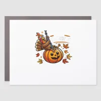 F-Caw-F Funny For Men Women Thanksgiving-Christmas Car Magnet