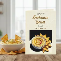 Happy Garbanzo Bean Day | October 21st Card
