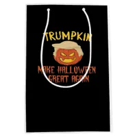 Trumpkin Make Halloween Great Again – Funny Costum Medium Gift Bag